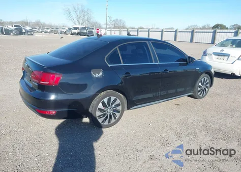 2014 Volkswagen Jetta Hybrid Sel Premium z USA, uszkodzony, nr VIN 3VW637AJ9EM207666